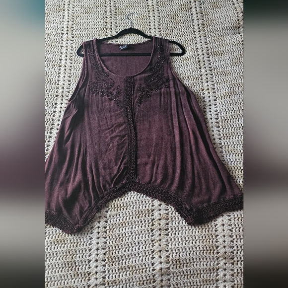 Boho Tank plus size - Picture 1 of 5